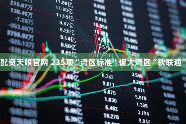 配资天眼官网 235项“湾区标准”促大湾区“软联通”